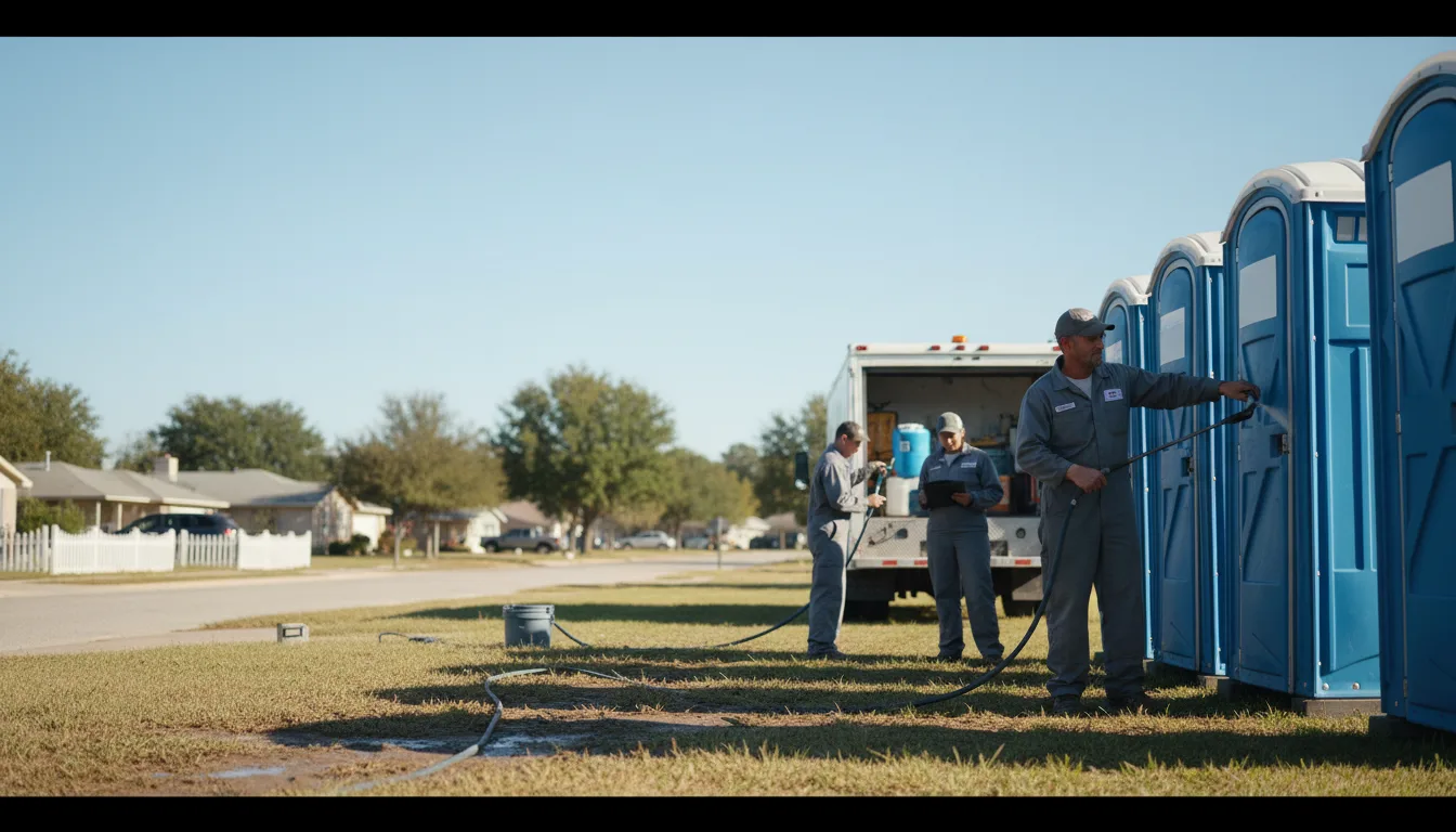 Long-Term Portable Toilet Rental in Pierpont, OH near me